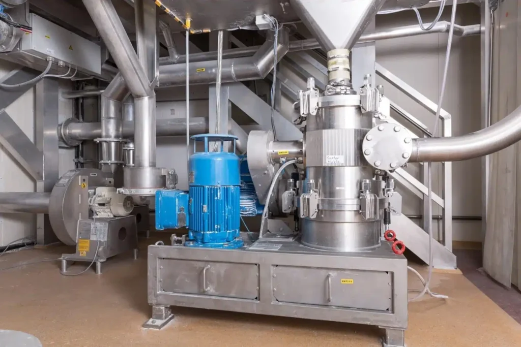 Anlage zur Mikronisierung bzw. Vermahlung oder Lohnvermahlung bei Ebbecke Verfahrenstechnik