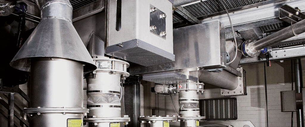 Plowshare mixing system for the production of homogeneous mixtures at Ebbecke Verfahrenstechnik, Mischen / Coating