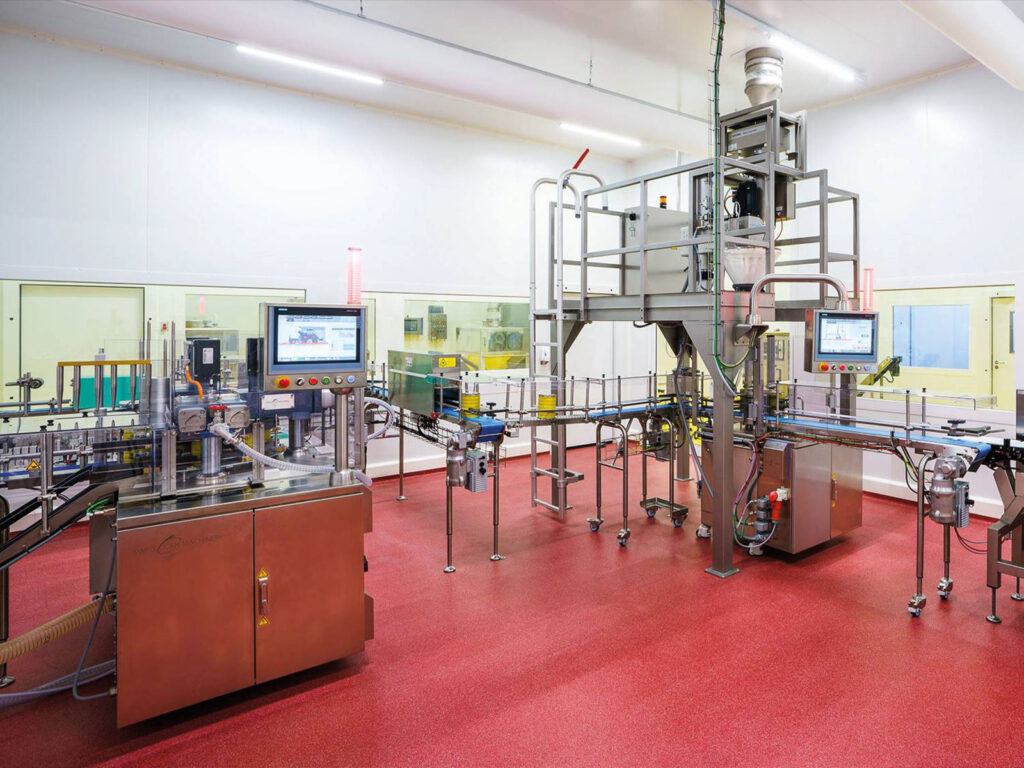 Reinraum-Konzept bei der A. Ebbecke Verfahrenstechnik AG