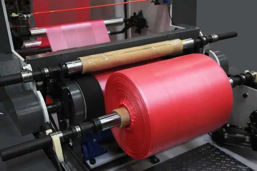 Ebbecke Verfahrenstechnik Extruder rot