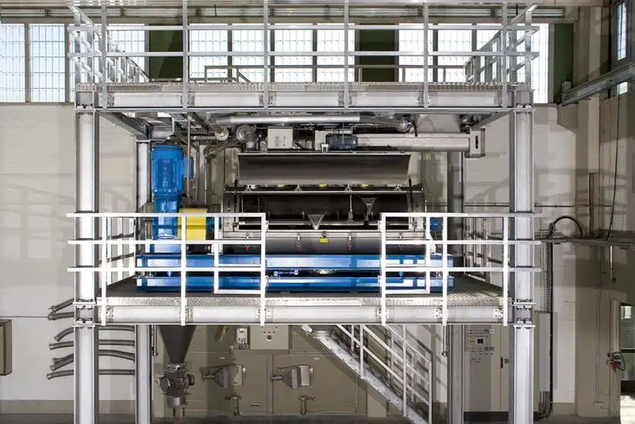 Ebbecke Verfahrenstechnik Lohnmischung Anlage